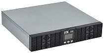 ITK ELECTRA OR ИБП Онлайн 1кВА/1кВт однофазный с LCD дисплеем 36VDC без АКБ 2U с регулируемым зарядным устройством Rack mount IEK
