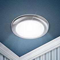 Светильник встраиваемый влагозащищищенный ЭРА WR1 CH MR16,12V/220V, 50W, хром