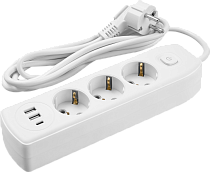 Удлинитель ОНЛАЙТ 90 838 OPE-USB-03-180-ESC-3x1