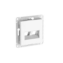 AtlasDesign Лотос Накладка двойная для информационных функций типа Keystone AtlasDesign Лотос Накладка двойная для информационных функций типа Keystone