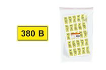 Символ "380В" 20х40мм TDM Символ "380В" 20х40мм TDM