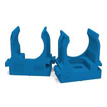 Крепеж-клипса для труб для монтажного пистолета синяя д20 (100шт/1100шт уп/кор) Промрукав