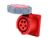 Розетка для скрытой проводки 3Р+РЕ+N 32А 380В IP67 РЩ-103