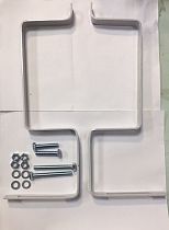 Кронштейн № 02 Щ универсальный для крепления металокорпуса к столбу вынос 150мм