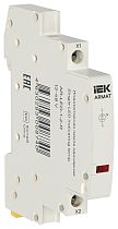 ARMAT Лампа индикаторная одинарная LED 12-48В AC/DC красная IEK