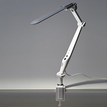 Настольный светильник, светодиодный ЭРА NLED-496-12W-W светодиодный на струбцине, белый Настольный светильник, светодиодный ЭРА NLED-496-12W-W светодиодный на струбцине, белый