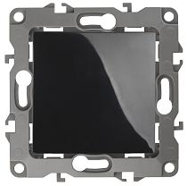 Кнопка ЭРА 12 12-1111-06 10А 250В чёрный