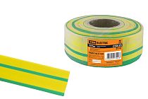 Трубка термоусаживаемая  ТУТнг 50/25 желто-зеленая (25 м/ролл)  TDM