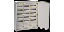 Корпус металлический TITAN 5 ЩРв-216 (3х72) 1005х885х130мм IP31 серый (две двери)  IEK