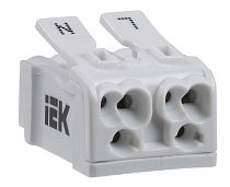 Клемма пружинная соединительная КСП2-L+N  IEK