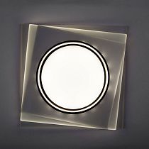 Светильник встраиваемый General GCL-GX53-H38 Квадрат 3-х уровневый Матовый