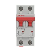 Автоматический выключатель модульный YON MD63 2P 10А C 6kA DKC