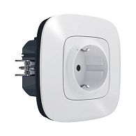 Valena Allure NETATMO Белый Розетка 2К+З 16А Valena Allure NETATMO Белый Розетка 2К+З 16А