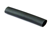 Термоусаживаемая самозатухающая трубка c клеевым составом 12/4 мм черный 3:1