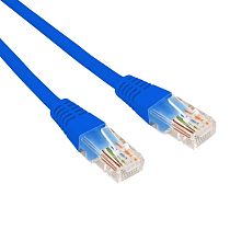 Патч-корд U/UTP CAT 6, RJ45-RJ45, 26AWG, LSZH, синий, 0.3м REXANT