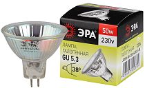 Лампы галогенные ЭРА GU5.3-JCDR (MR16) -50W-230V-CL галоген, софит, 50Вт, нейтральный, GU5.3 Лампы галогенные ЭРА GU5.3-JCDR (MR16) -50W-230V-CL галоген, софит, 50Вт, нейтральный, GU5.3