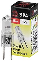Лампа галогенная ЭРА GY6.35-JC-35W-12V галоген, капсула, 35Вт, нейтральный, GY6.35