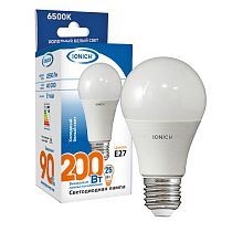 Лампа светодиодная IONICH общего назначения ILED-SMD2835-A65-25Вт-2250Лм-230В-6500К-E27