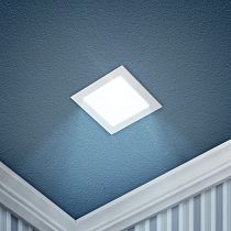 Светильник встраиваемый ЭРА LED 2-6-6K  квадратный 6W 220V 6500K