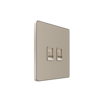 Systeme Infinity, Розетка информационная С/У RJ-45 кат.6 2-я, Песчаный берег