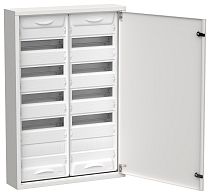 TITAN 5 Корпус металлический ЩРн-120 (2х60) 835х570х140мм IP31 белый (одна дверь) IEK