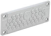 TITAN Ввод кабельный мембранный 35 отверстий d=6-32мм IP65 (без клипс) IEK