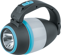 Фонарь-прожектор NPT-CA16-ACCU кемпинг 1COB, 5Вт+1CREE, 3Вт 240лм, 1.5Ач Navigator