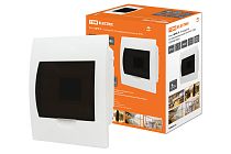 Бокс ЩРВ-П-6модулей встраиваемый пластик IP41  TDM Бокс ЩРВ-П-6модулей встраиваемый пластик IP41  TDM