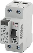 УЗО ВД1-63 Электромеханическое 1P+N 80А 30mA NO-902-55 ЭРА Pro