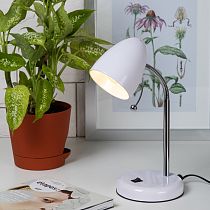 Настольный светильник ЭРА N-116-Е27-40W-W Е27, белый