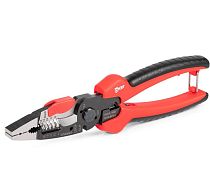 Мультитул-пассатижи 215 мм серия ПРОФИ с функцией опрессовки, снятия изоляции и резки