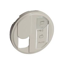 Панель лицевая для розетки RJ45 слоновая кость Celiane Legrand