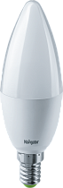 Лампа светодиодная свеча Navigator NLL-C37-8.5-230-6.5K-E14-FR Лампа светодиодная свеча Navigator NLL-C37-8.5-230-6.5K-E14-FR