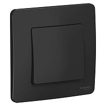 Blanca скрытая установка Антрацит Переключатель 1 клавишный , 10А Systeme Electric (Schneider Electric)