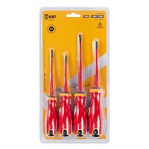 Набор диэлектрических отверток "Слим" НИО-2204 КВТ