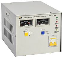 Стабилизатор напряжения СНИ 1/220 2.0кВА однофазный IEK Стабилизатор напряжения СНИ 1/220 2.0кВА однофазный IEK