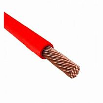 Провод установочный, гибкий ПуГВнг(А)-LS 10 красный