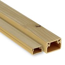 Канал кабельный (40х16) (30 м) светлое дерево EKF-Plast