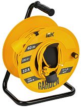 GARDEN Катушка УК40 1 место 2P 2х1,0мм2 40м  IEK