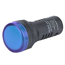 Индикатор ND16-22D/2 синий AC/DC230В (R) CHINT
