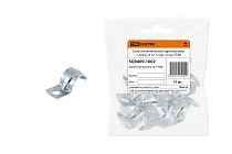 Скоба металлическая однолапковая с внутр. d 12-13 мм (10 шт)  TDM