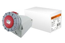 Розетка наружной установки IP67 63А 3Р+РЕ 380В  TDM