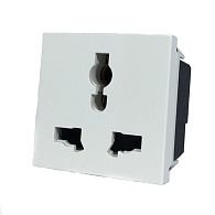 ABB Zenit Механизм розетки универсальной с заземлением (2P+E), 2M, 13А-15A / 127-230В, Zenit шампань | N2239 CV ABB Zenit Механизм розетки универсальной с заземлением (2P+E), 2M, 13А-15A / 127-230В, Zenit шампань | N2239 CV