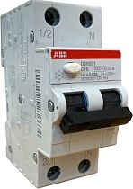 Автоматический выключатель дифференциального тока DSH201 C16 A30 ABB