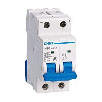 Автоматический выключатель NB1-63DC 2P 10кА х-ка C 500В DC (R) CHINT