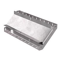 Угол вертикальный внутренний 90 градусов с крышкой Стандарт 500х50 Промрукав