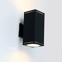 Фасадный светильник General GWL-2GX53-M-IP65 Кватро Черный