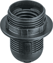 Патрон электрический Navigator NLH-PL-R1-E27-BL пластиковый люстровый с кольцом