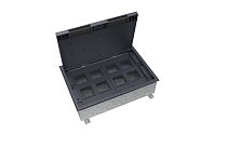 MultiDesk Люк на 16 модулей IP40 для бетонных полов с монтажной коробкой, тип MDK10