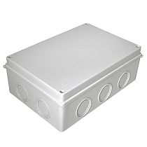Коробка распределительная 40-0331 для открытой проводки безгалогенная (HF) 260х175х90 б/г (7шт/кор) Промрукав